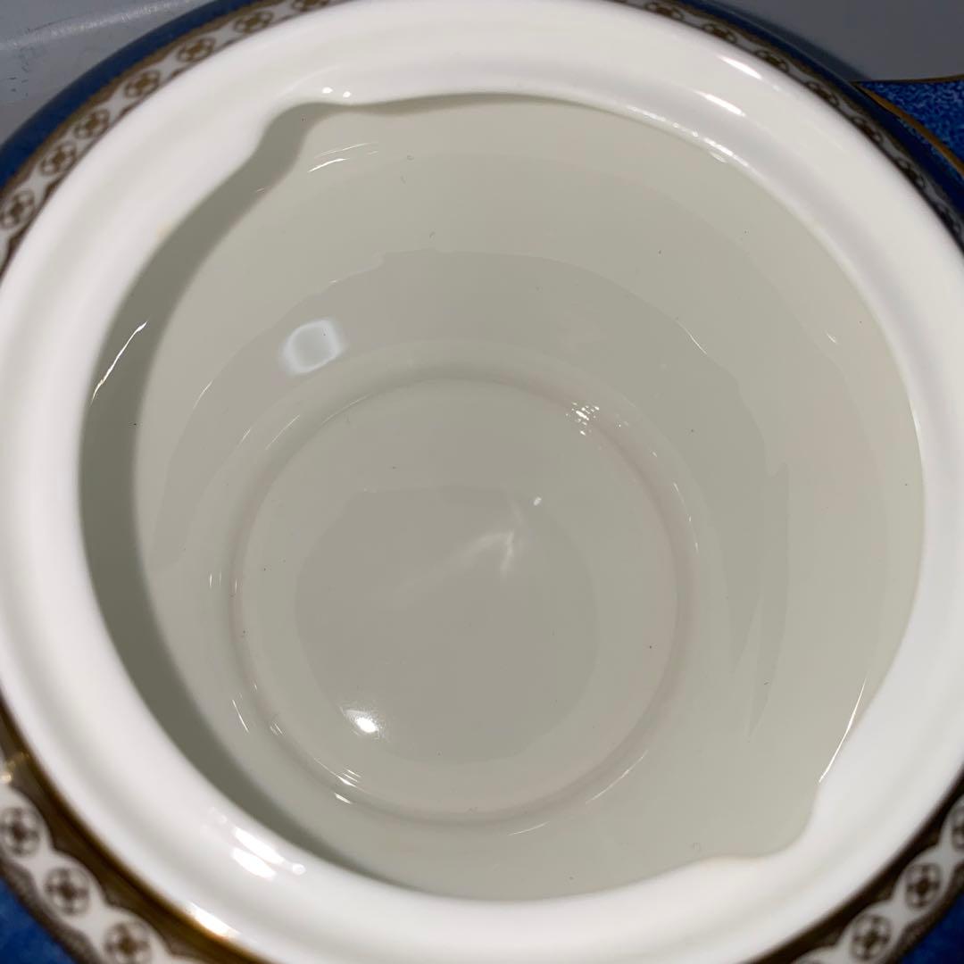 ウェッジウッド ユーランダー パウダーブルー ティーポット シュガーポット