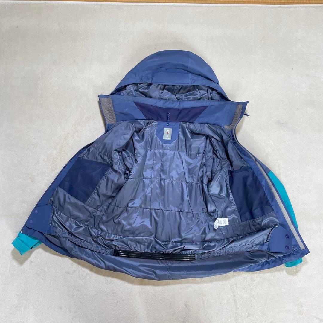 モンベル　スキーウェア　中綿ジャケット　マウンテンパーカー　2way M