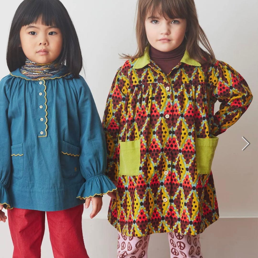 【Misha and Puff】コーデュロイ ワンピース 5y