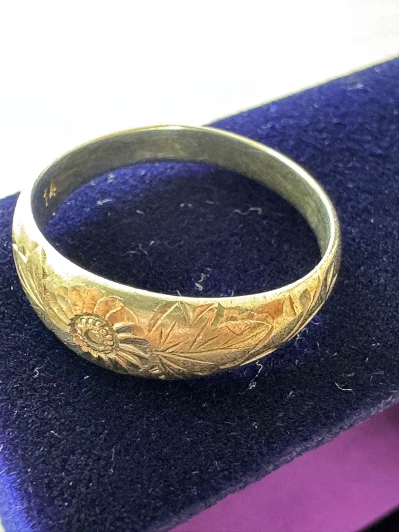 ダイヤモンド埋込プラチナ製「天皇陛下喜寿記念指輪」