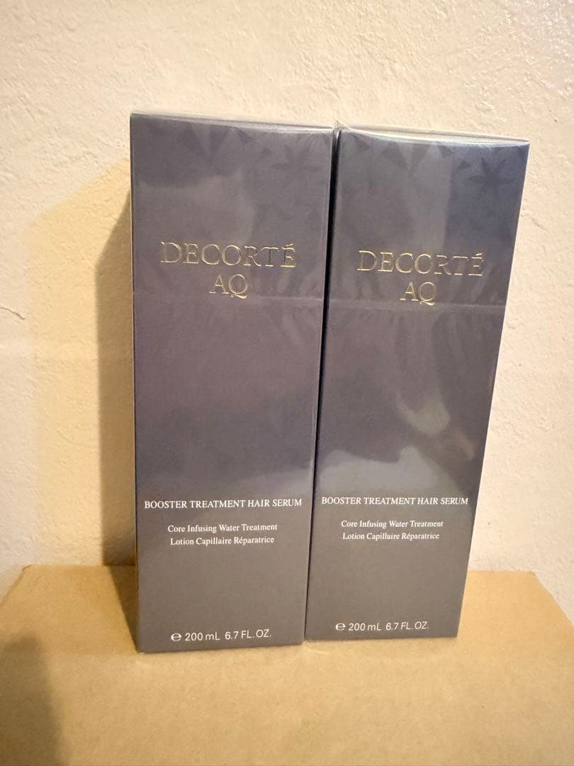 コーセー コスメデコルテAQ ブースティング トリートメント ヘアセラム 2つ