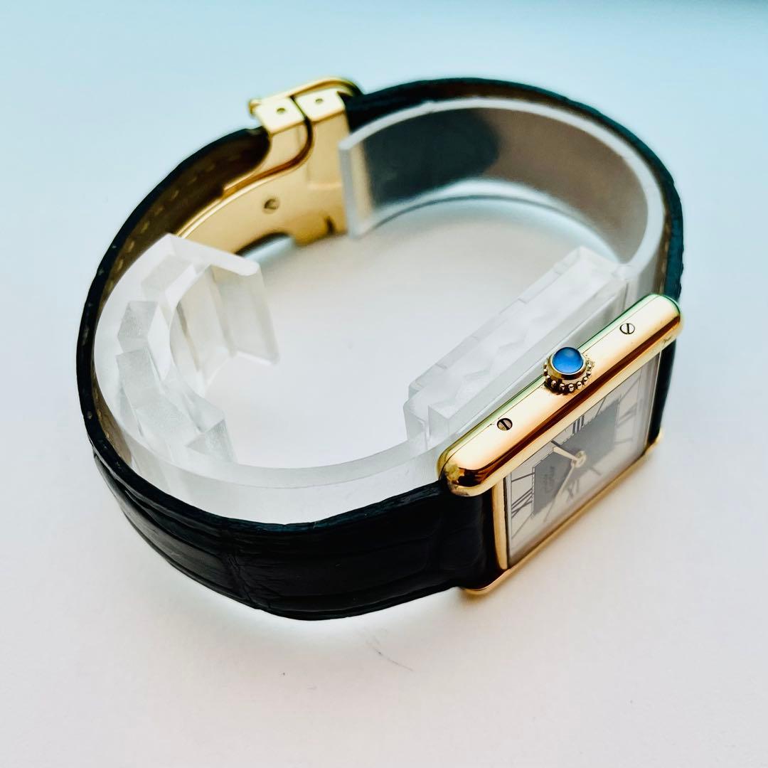 【極上品】カルティエ マストタンク LM ヴェルメイユ 整備済 590005