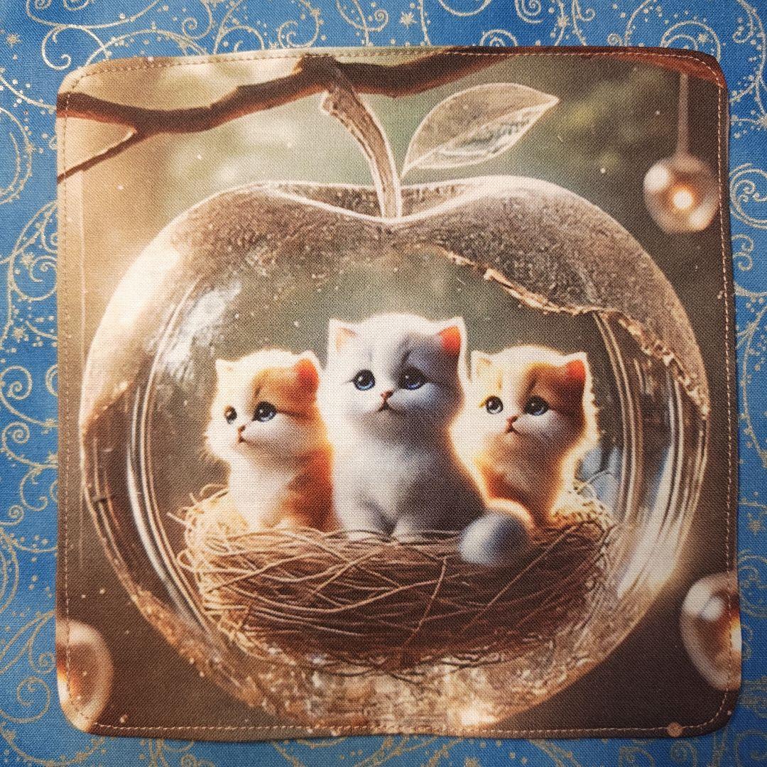 あしべ☆　パネル18枚+ハンカチワンにゃんこ柄