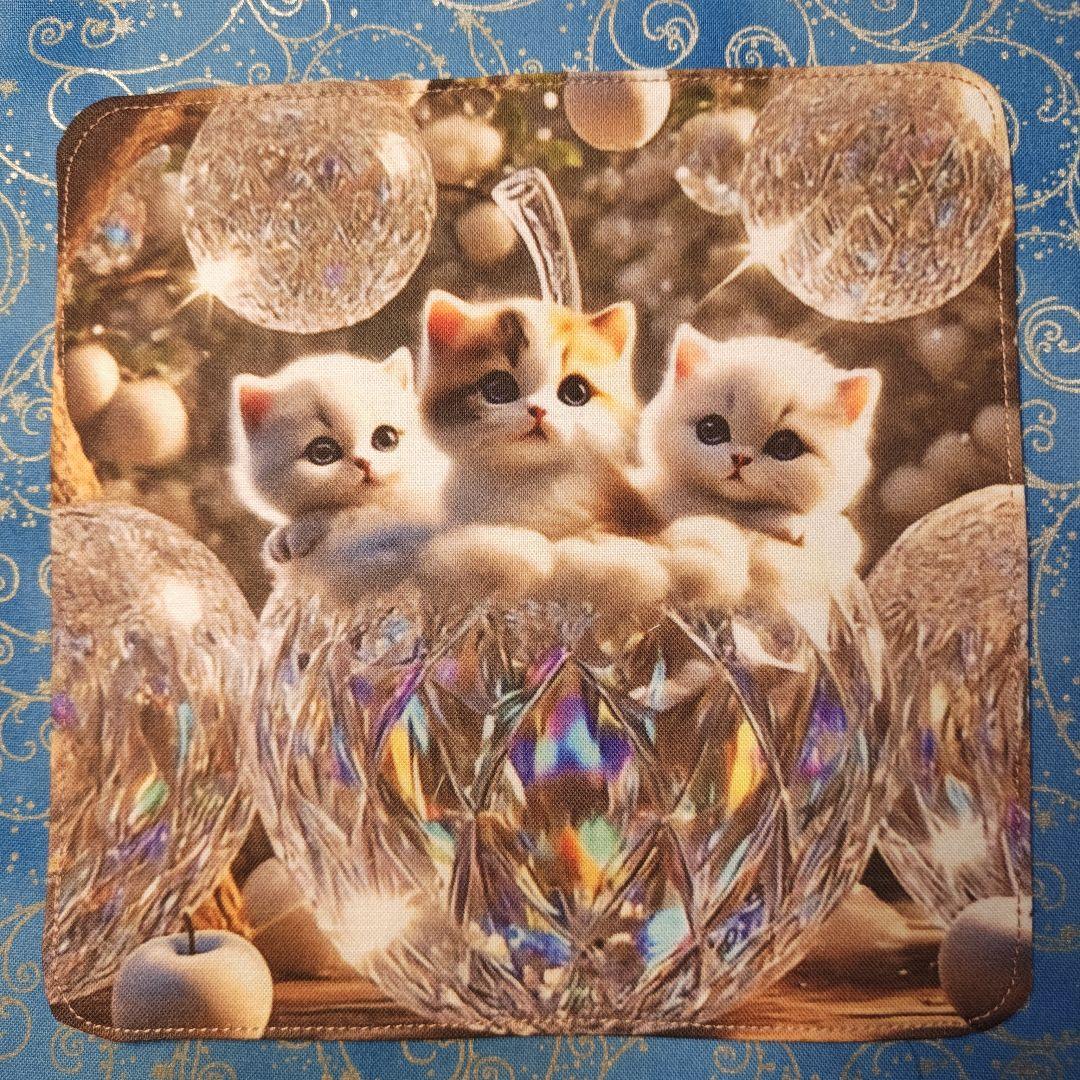 あしべ☆　パネル18枚+ハンカチワンにゃんこ柄