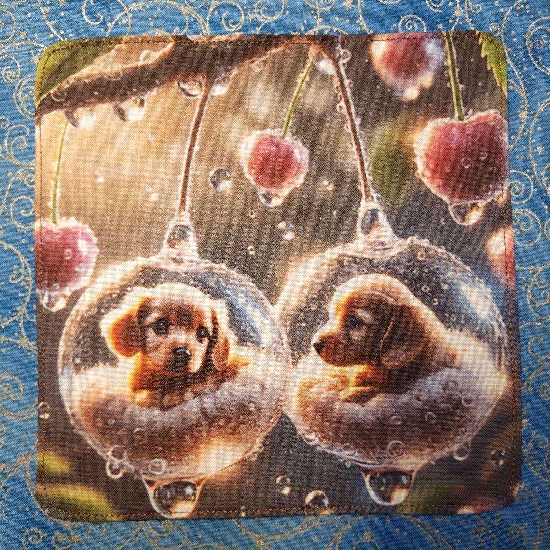 あしべ☆　パネル18枚+ハンカチワンにゃんこ柄