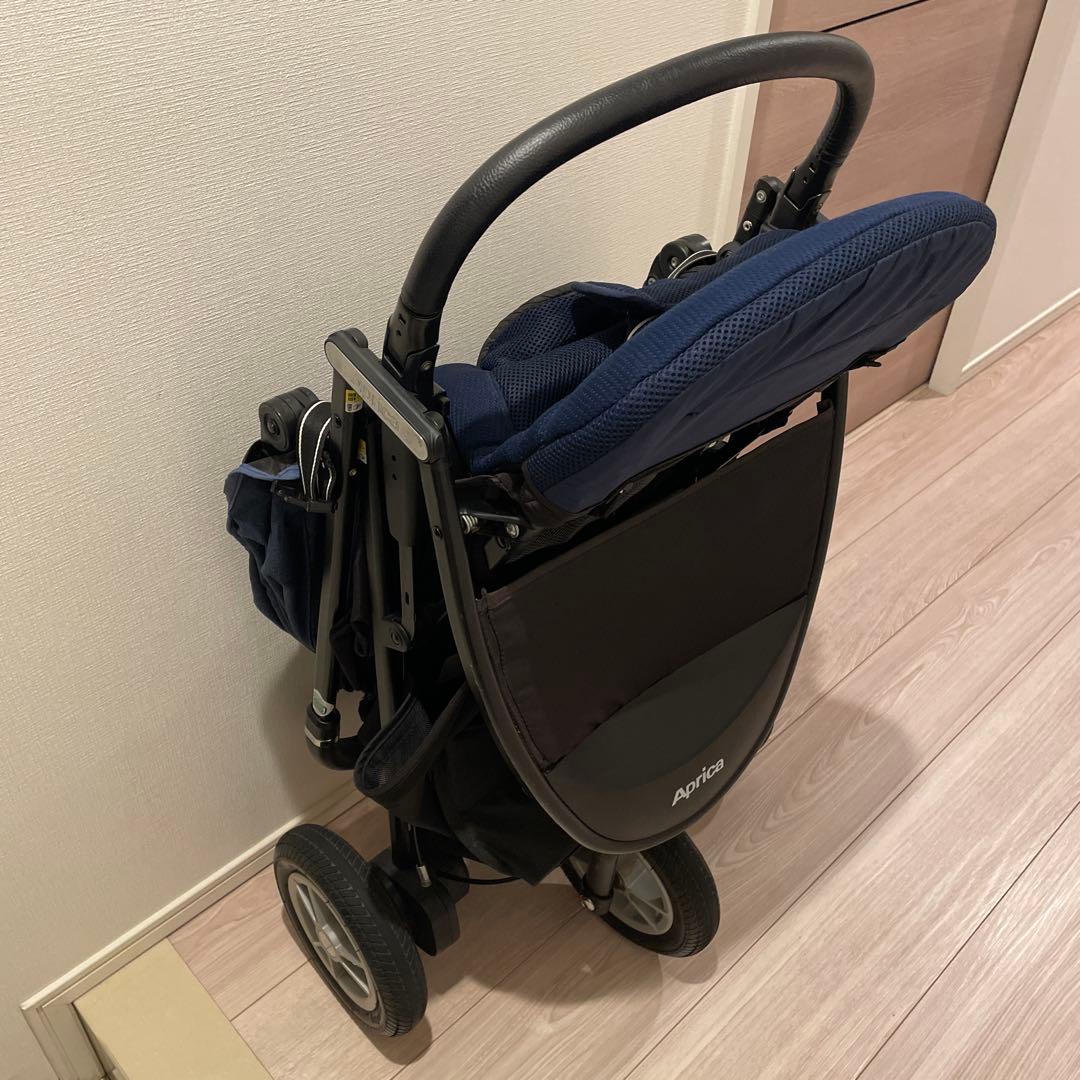 Aprica スムーヴプレミアム ベビーカー ネイビー