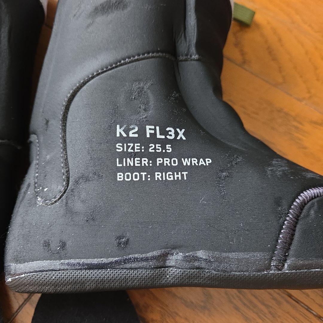 中古品　K2　リボルブ　プロ　25.5㎝　ソール長　293㎜