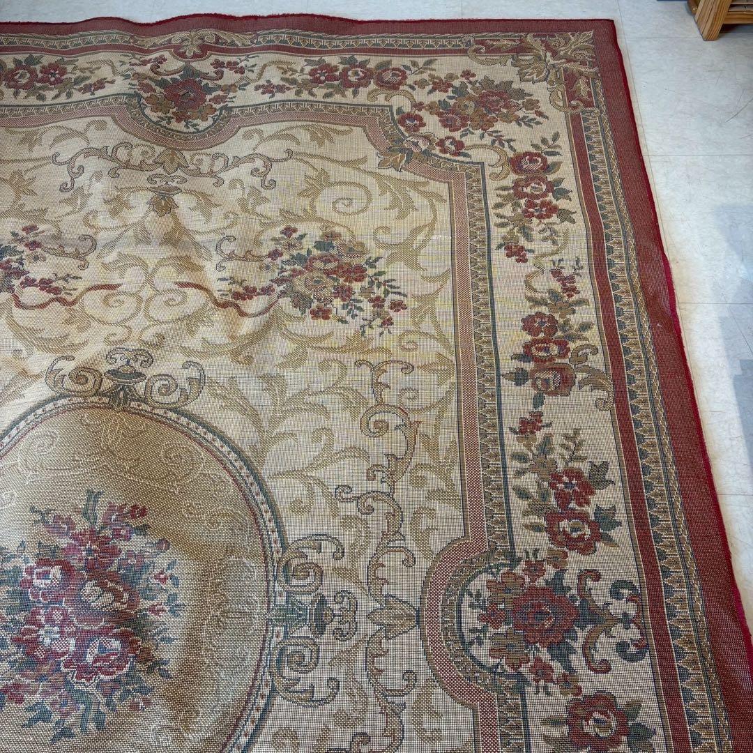 ベルギー産　カーペット　絨毯　ラグ　340×240 ウィルトン