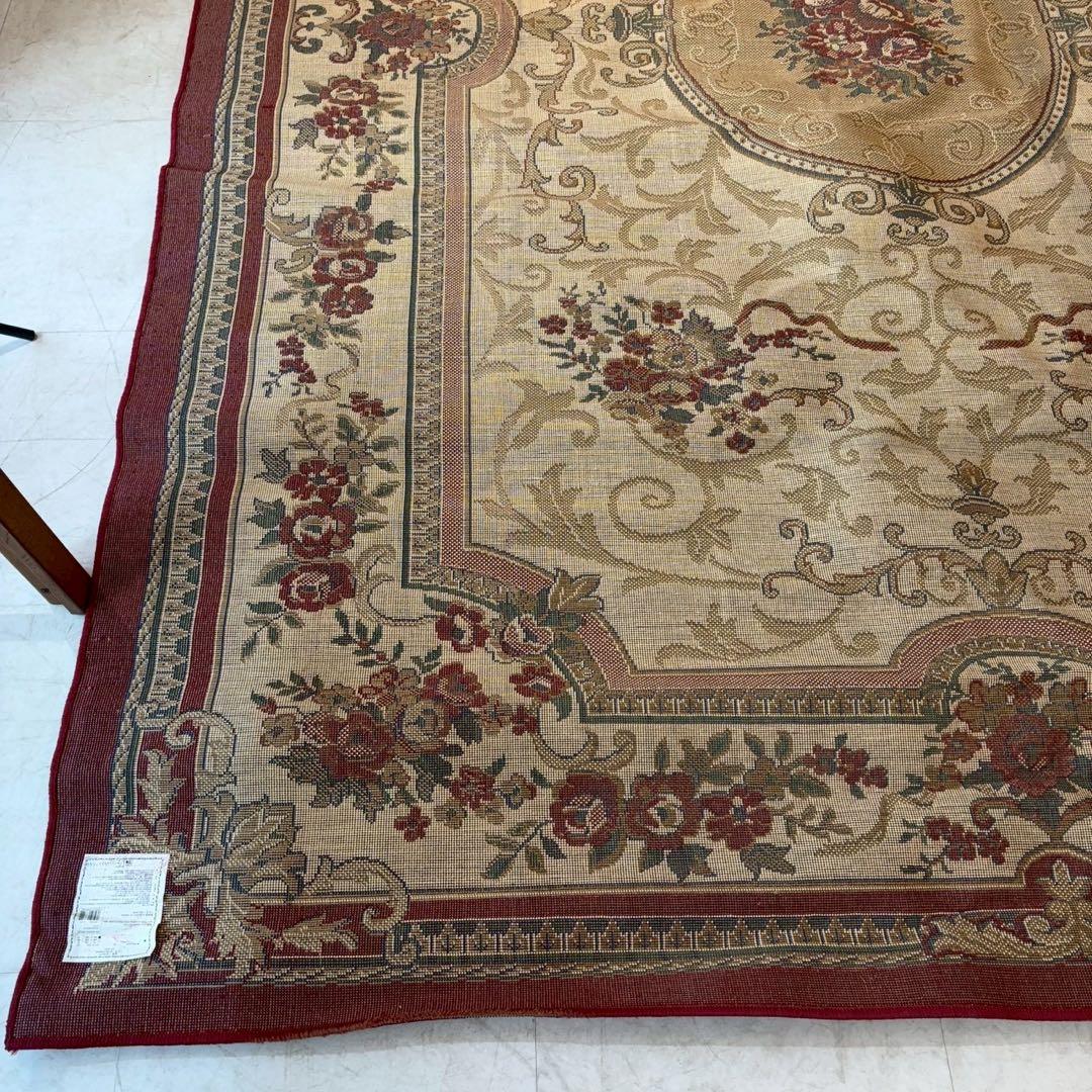 ベルギー産　カーペット　絨毯　ラグ　340×240 ウィルトン