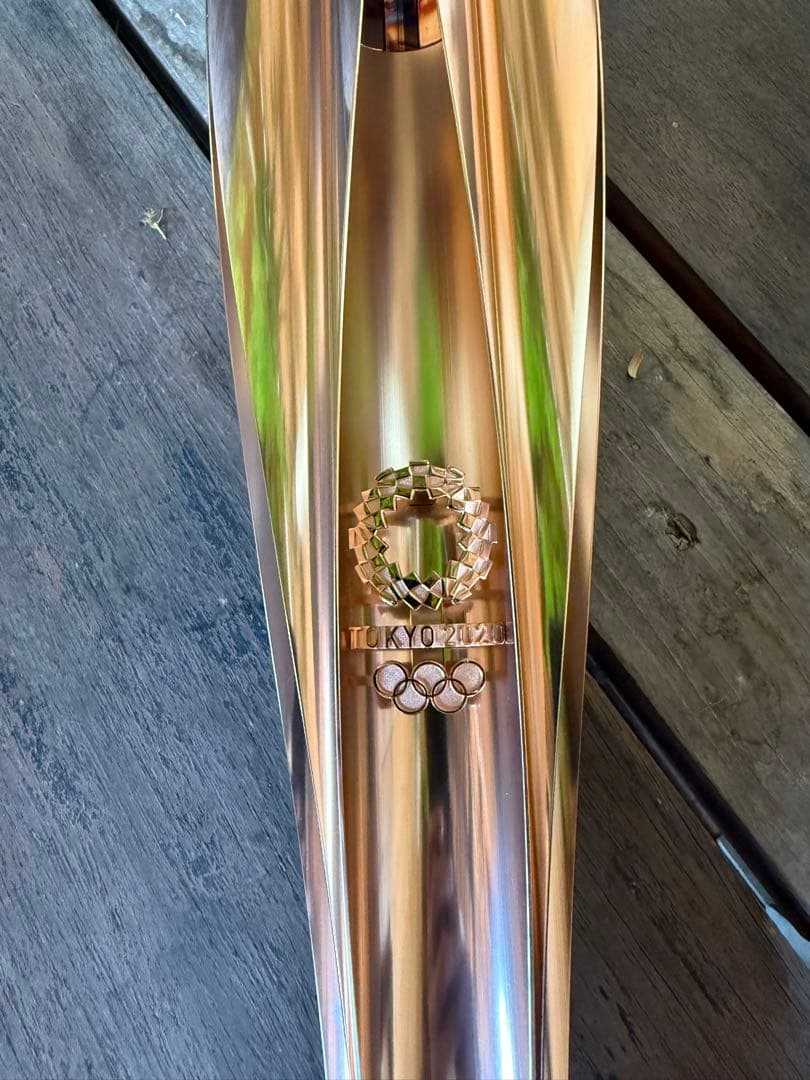 【実際に使用・希少・非売品】東京オリンピック聖火トーチ