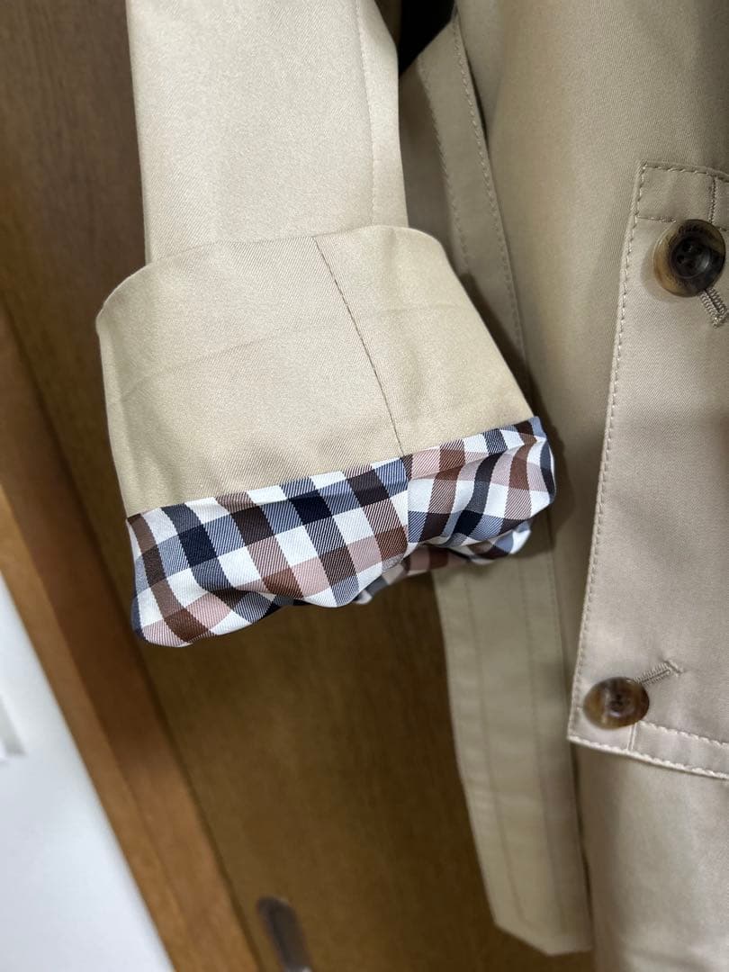 極美品◼️アクアスキュータム ベーシックトレンチコート サイズ10