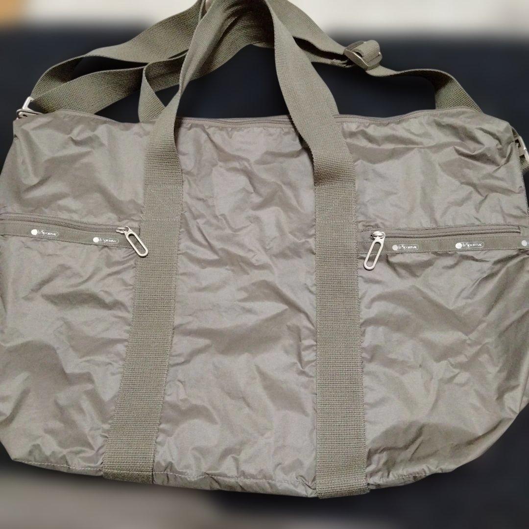LeSportsac✮エッセンシャル　トートバッグ　ショルダー　グレー　ラージ