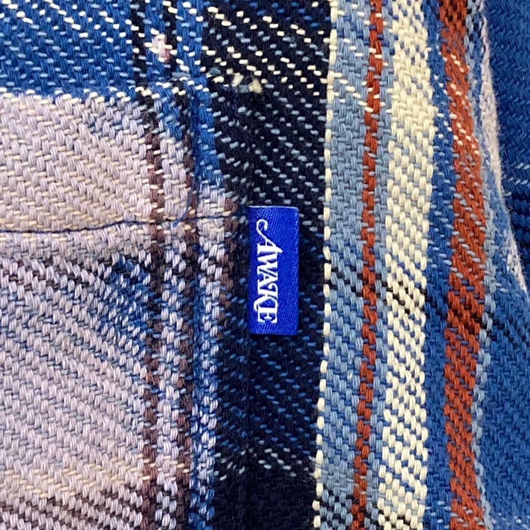 nm-1253) NIKE JORDAN AWAKE NY フランネルシャツ