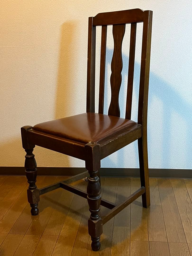 英国 アンティーク レプリカ ダイニング チェア ② 椅子 イギリス 木製
