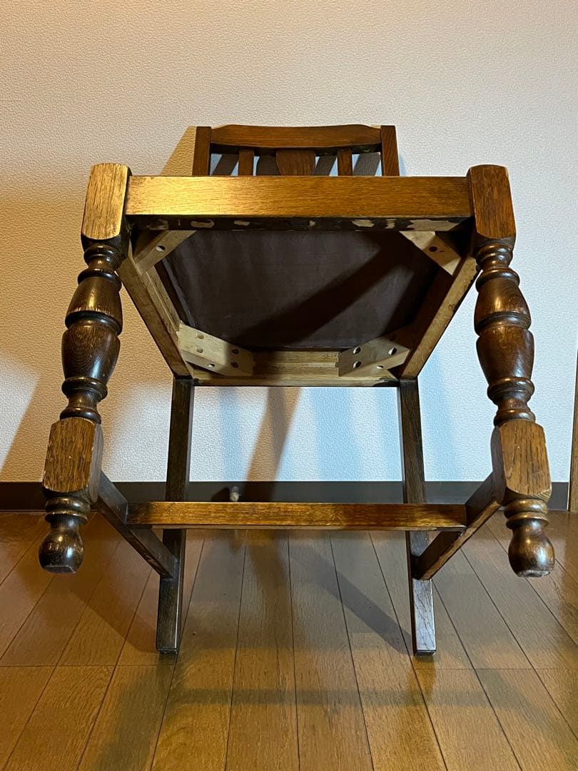 英国 アンティーク レプリカ ダイニング チェア ② 椅子 イギリス 木製