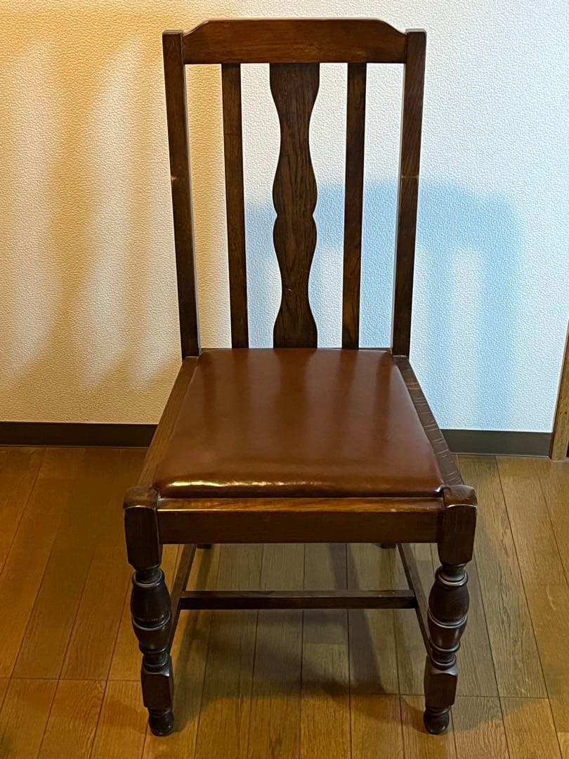 英国 アンティーク レプリカ ダイニング チェア ② 椅子 イギリス 木製