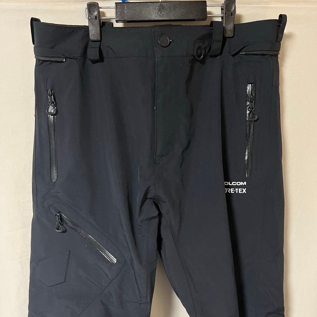 VOLCOM GORE-TEX スノーボードパンツ 黒　ブラック　21-22