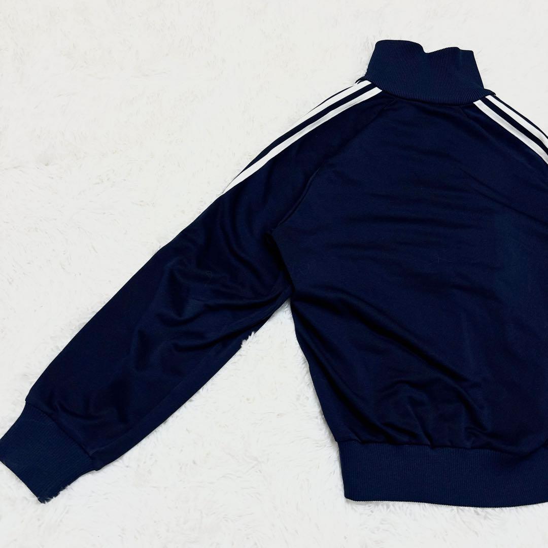 あのちゃん着用 adidas デサント製 ジャージ 70s 西ドイツ L 紺美品