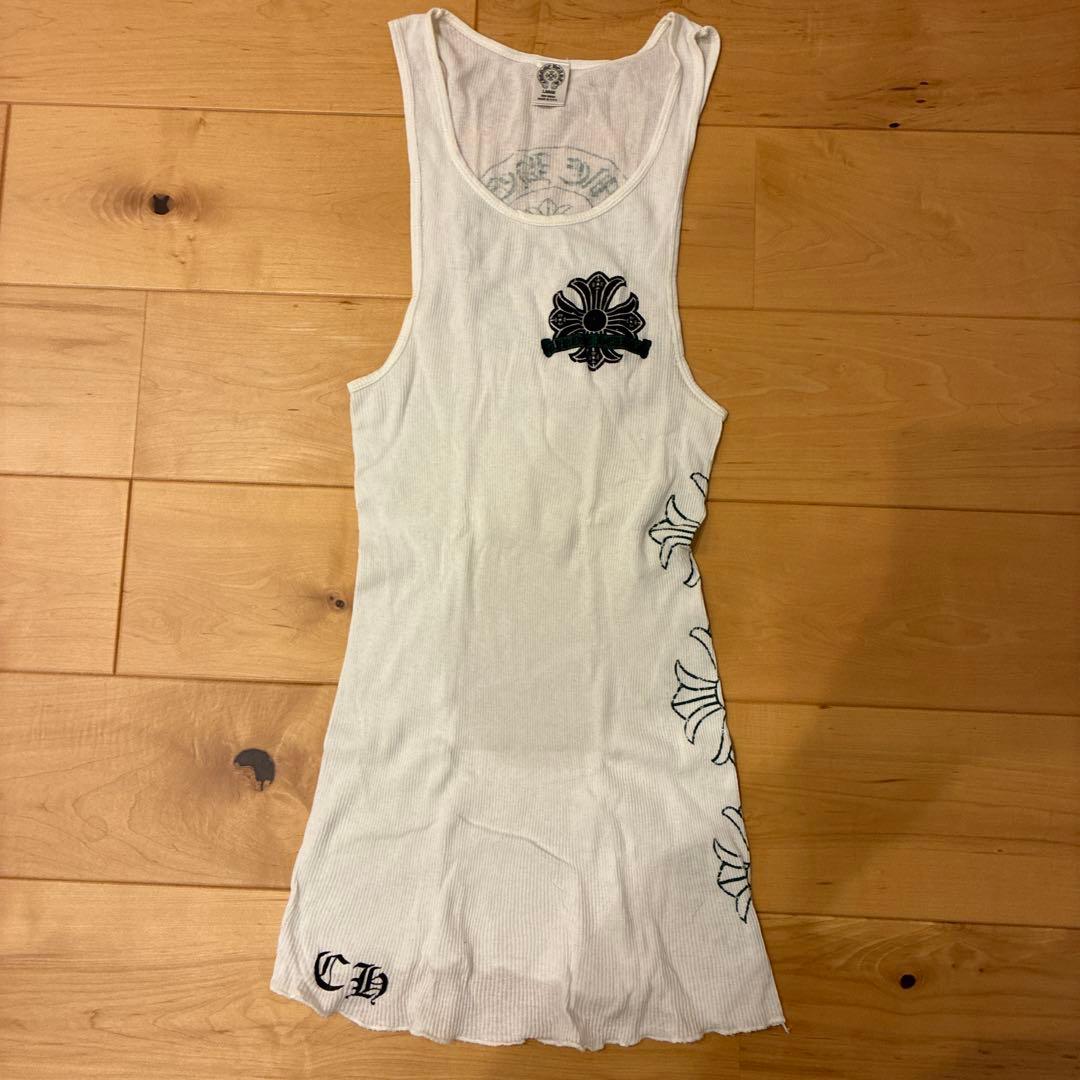 Chrome Hearts ホワイト タンクトップ L