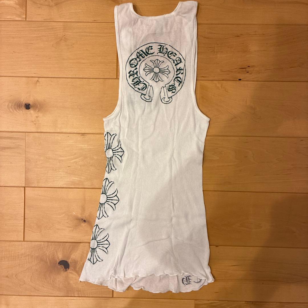 Chrome Hearts ホワイト タンクトップ L