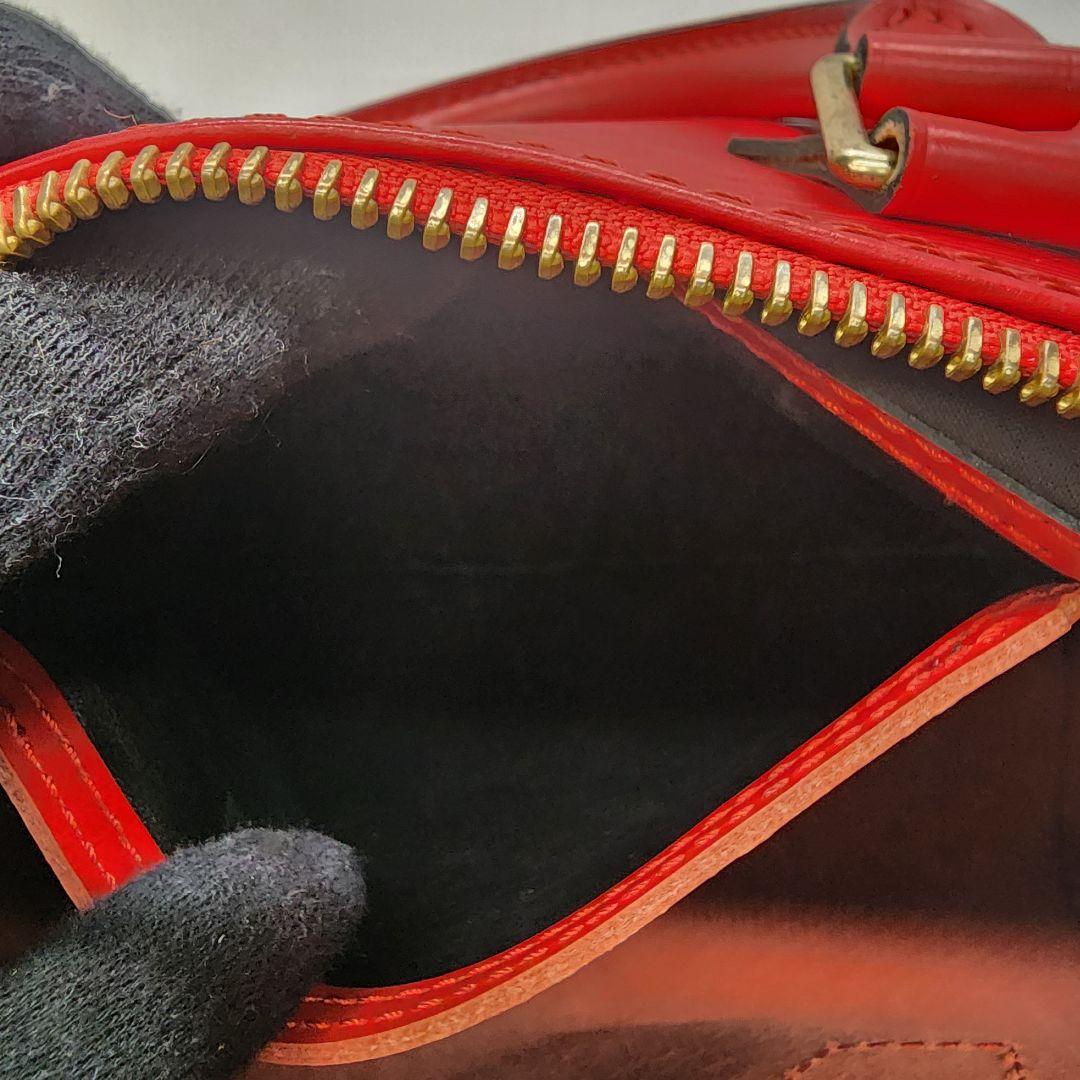 【美品】Louis Vuitton ルイヴィトン エピ スピーディー25 レッド