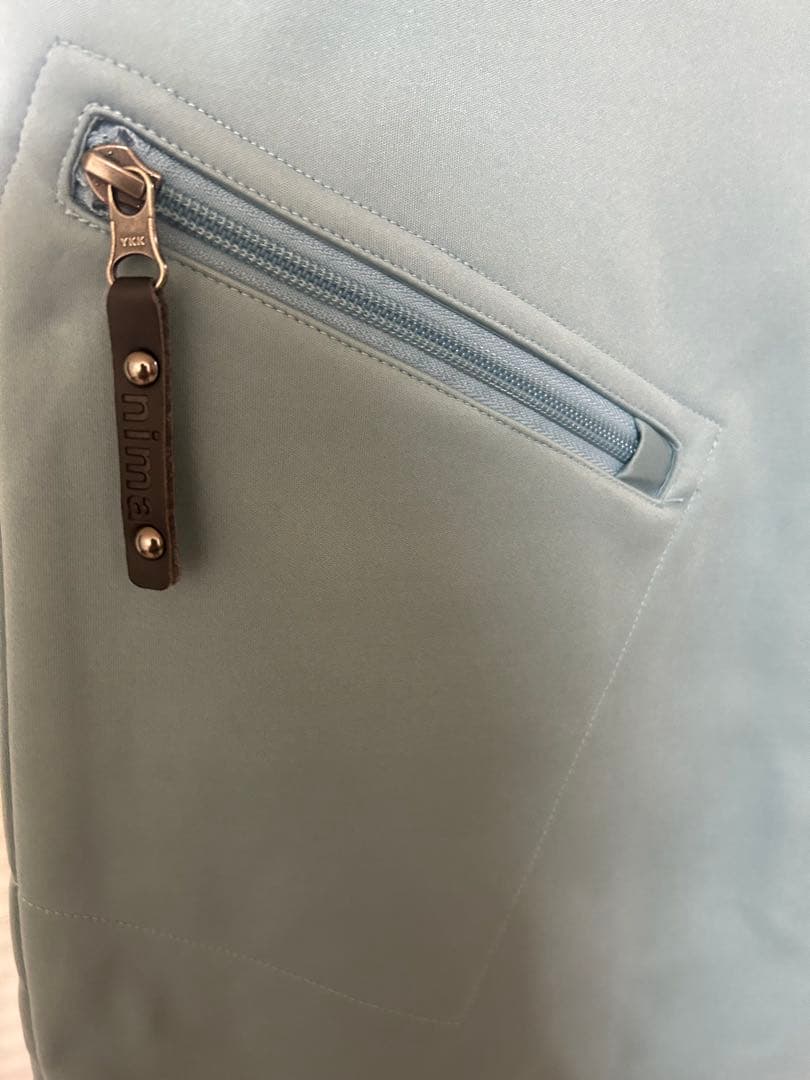 nima スノーボードウェア 水色/白