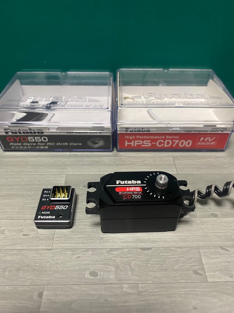 フタバ　ドリフト用サーボ＆ドリフト専用ジャイロセット　GYD550 CD700