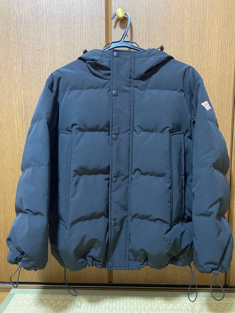 DANTON WOMEN'S DOWN HOODED JACKET 黒 XS