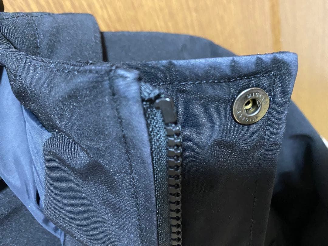 DANTON WOMEN'S DOWN HOODED JACKET 黒 XS