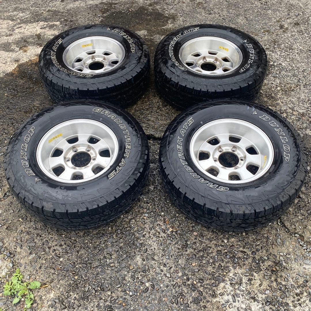 DUNLOP 265/70R15 オフロードタイヤ 4本セット