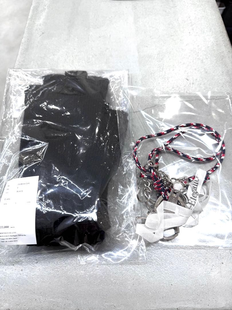 【新品未使用】25AW ベッドフォードFive fingers – Black