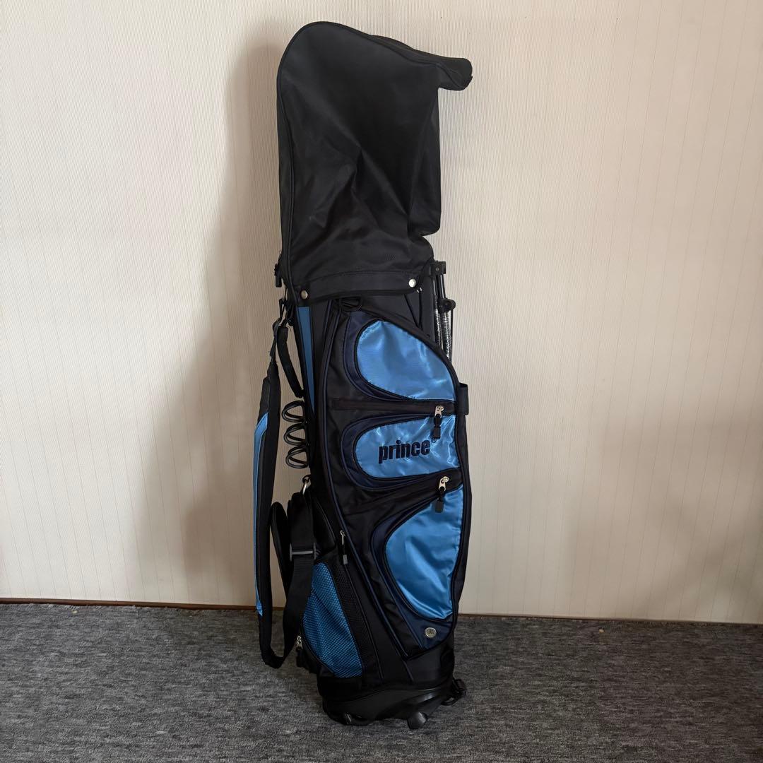 （送料込）princeプリンス golf　ゴルフクラブ10本＆キャディバッグ