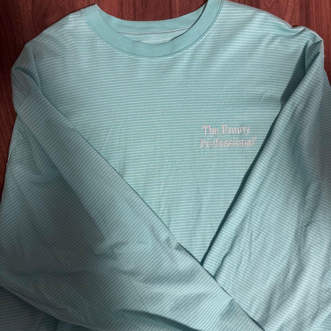 g*g様 ENNOY L/S BORDER T-SHIRTS MINT L 長袖