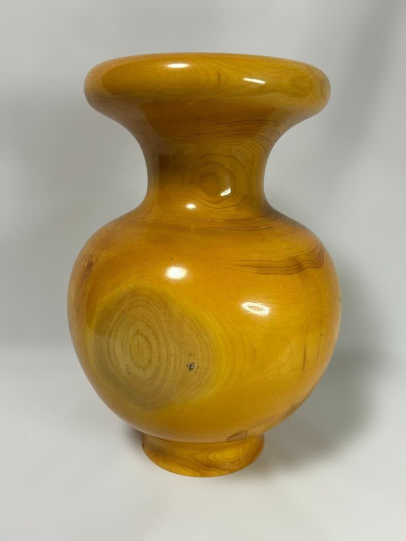 花器 かやの木 銅 水入れセット