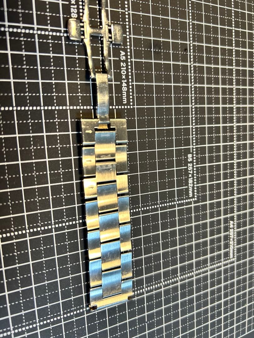 中古　オリスORIS メタルバンド ベルト