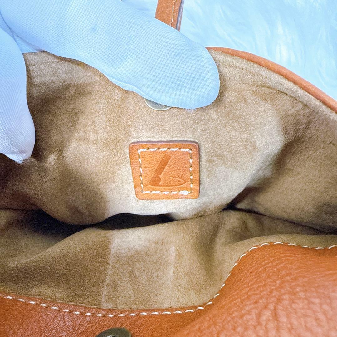 土屋鞄製造所 ツチヤカバン オイルヌメループフラットポーチ TO2318BR 箱