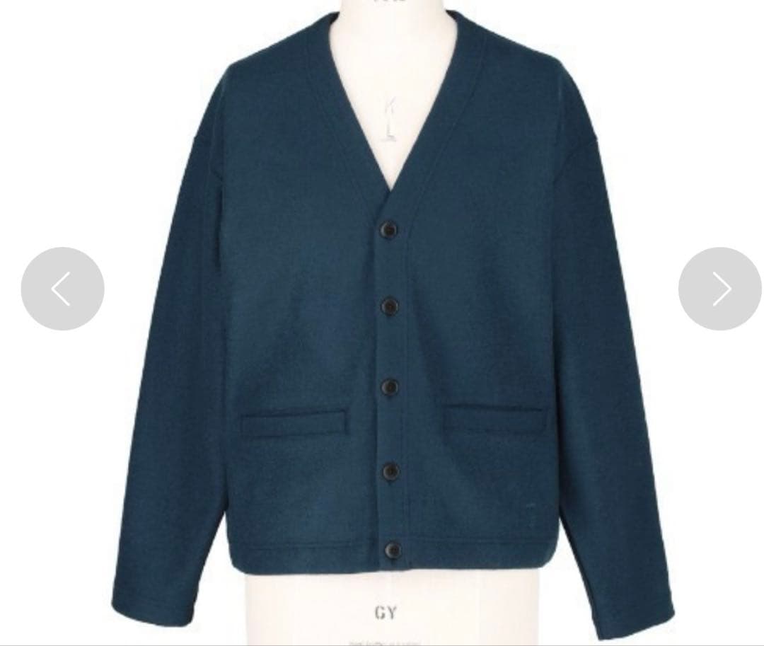 新品ORCIVAL/ウールジャージー カーディガン　C0282 WPJ サイズ5