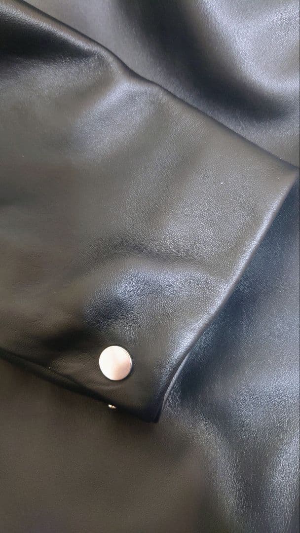 【新品、未使用】コムサメン　ライダースブルゾン