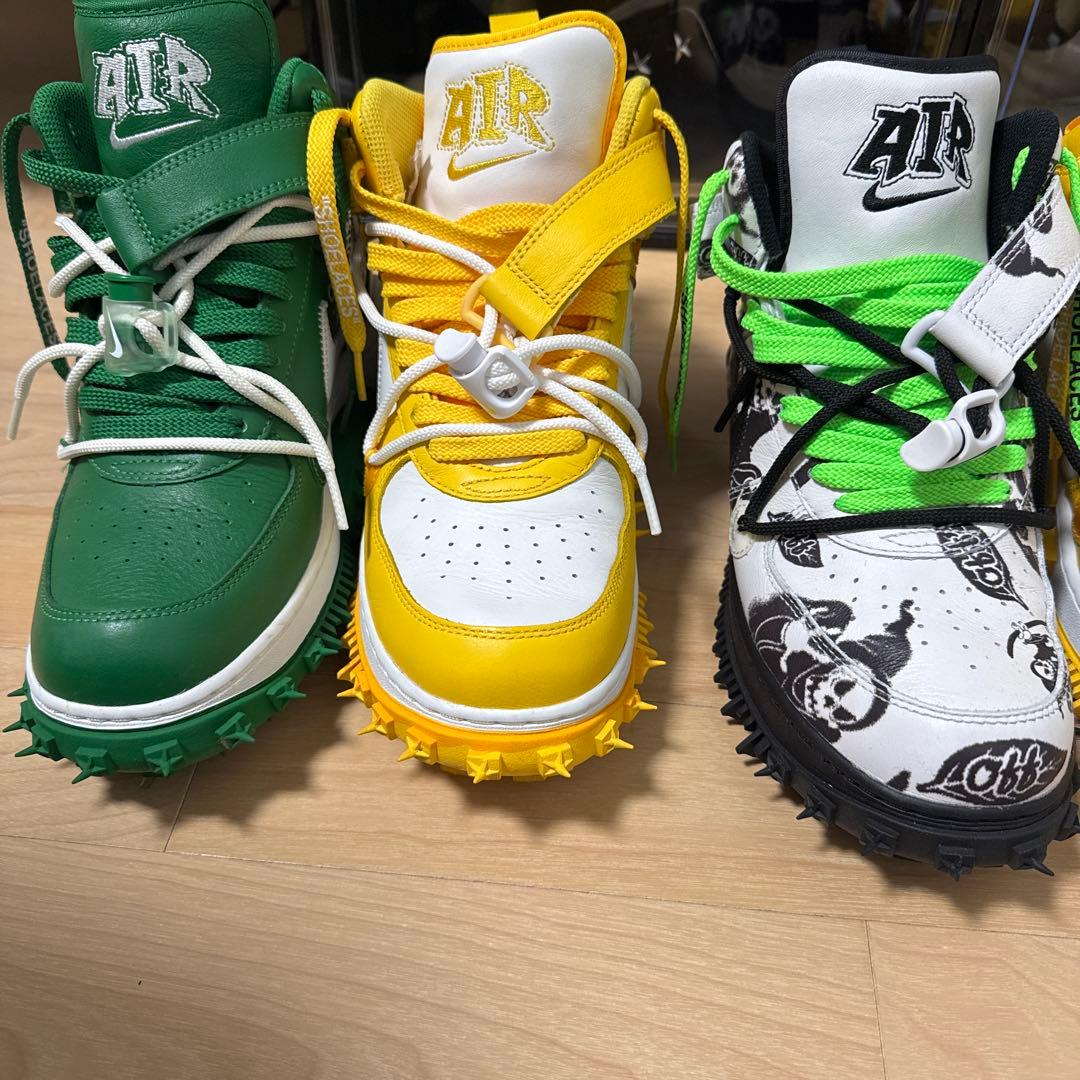 エアフォース1 オフホワイト　　コラボ　3点まとめ売り