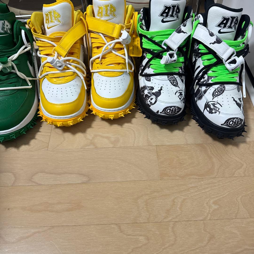 エアフォース1 オフホワイト　　コラボ　3点まとめ売り