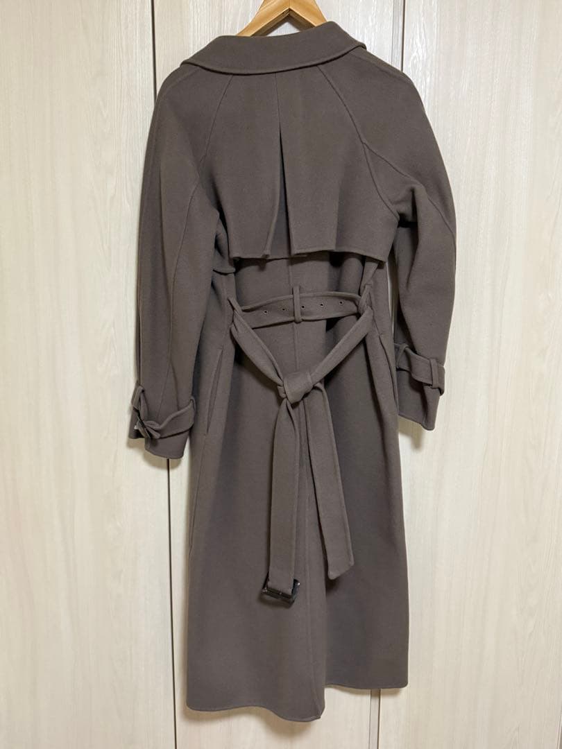 【送料込】CELFORD ウール混ロングトレンチコート Sサイズ