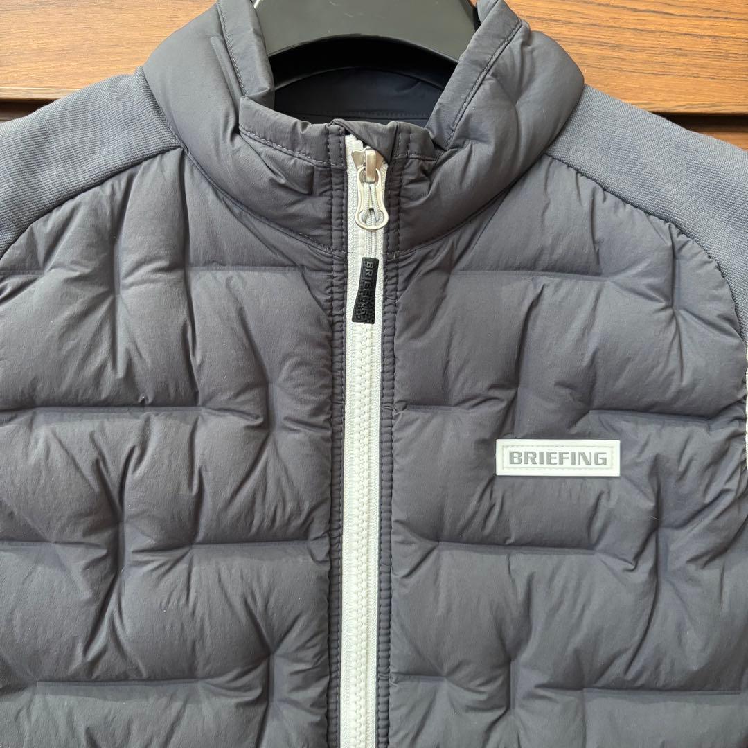 BRIEFING GOLF ダウンベスト　グレー　レディース　M
