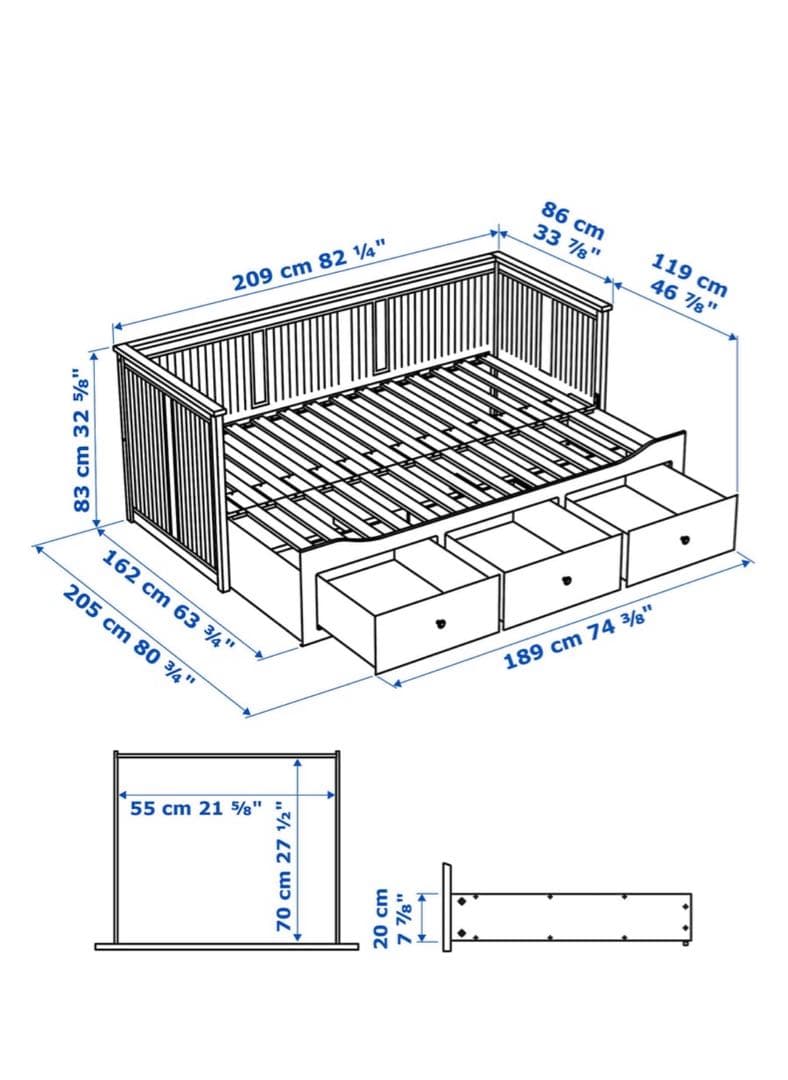 ［美品］IKEA ヘムネス