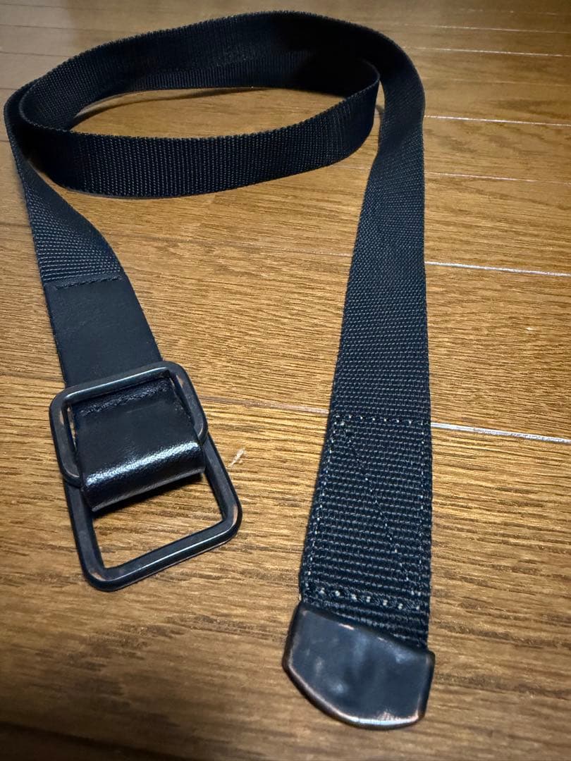 Nハリウッド × ポーター ベルト ブラック ダブルリング