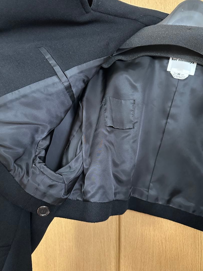 専用 noirkeininomiya コート　ブラック