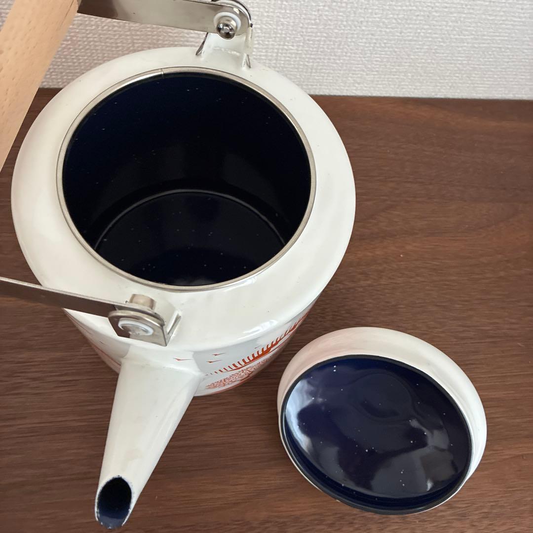 琺瑯　やかん　キャニスター　イギリス　mini moderns 難あり　新品