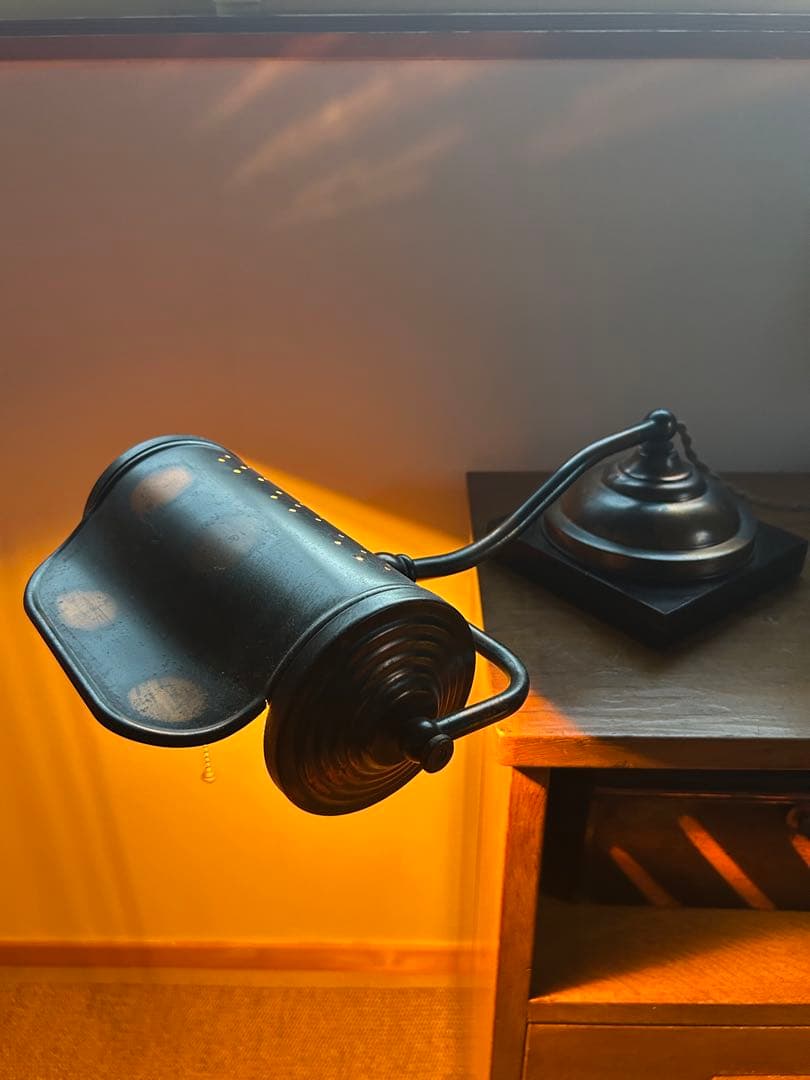 japanned　ジャパンド　ピアノランプ