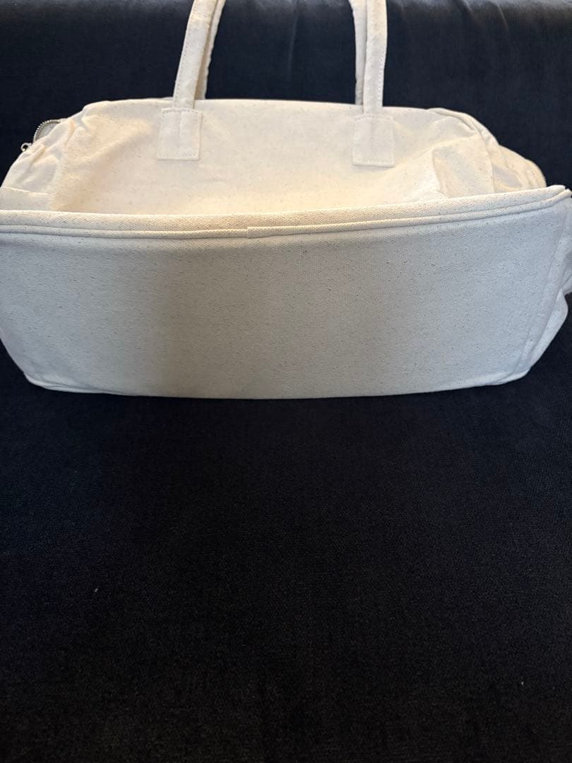 ALLISON BROWN トートアイボリー新品　Holiday Canvas