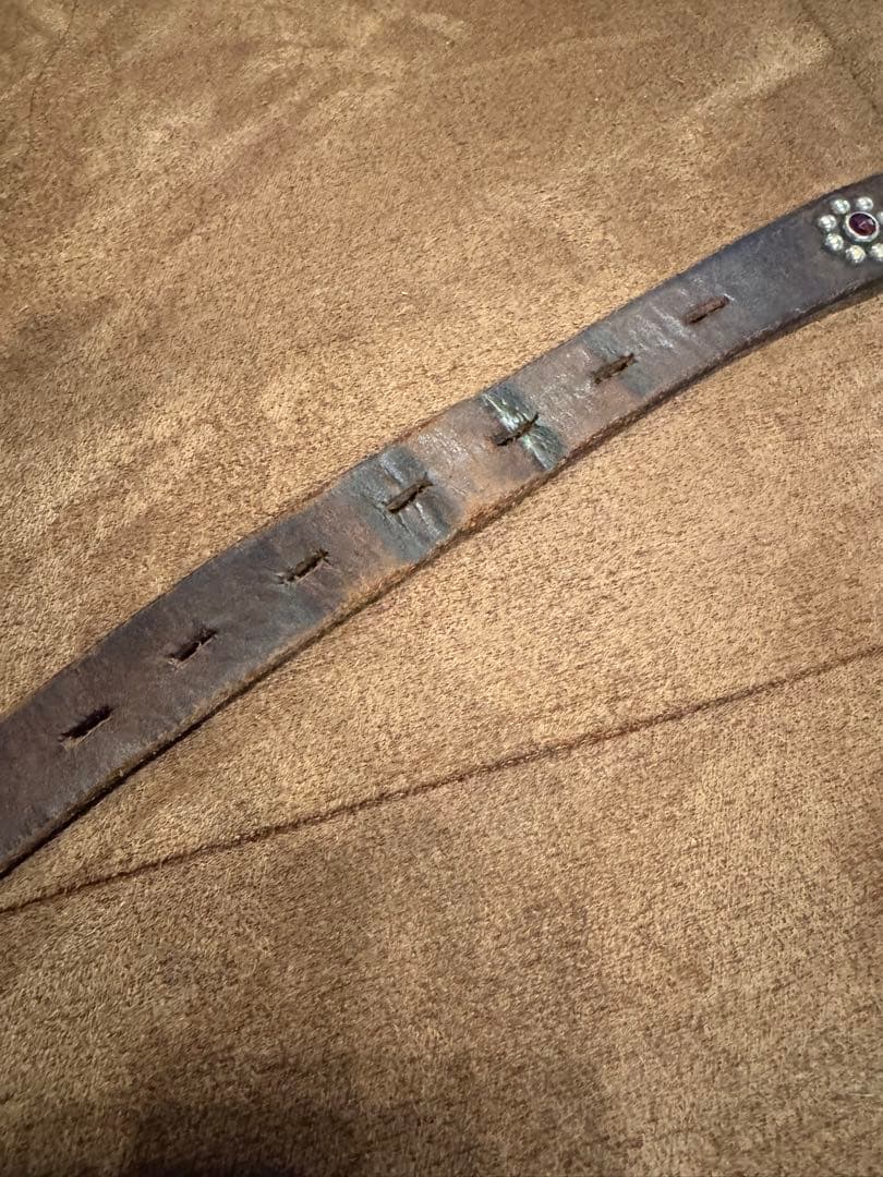 スタンダードカリフォルニア　HTCナローベルト フラワースタッズ