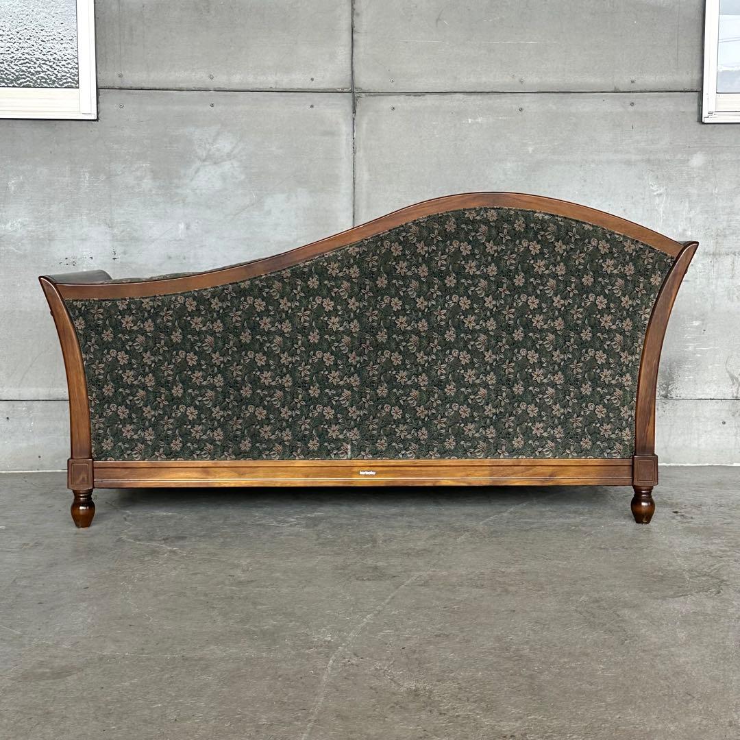 ★昭和レトロ★オールドカリモク　コロニアル✿輝く存在感☆2人掛けソファ✿